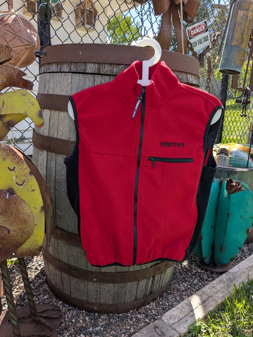 Marmot Red Fleece Vest